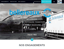 Tablet Screenshot of bellereaux.com